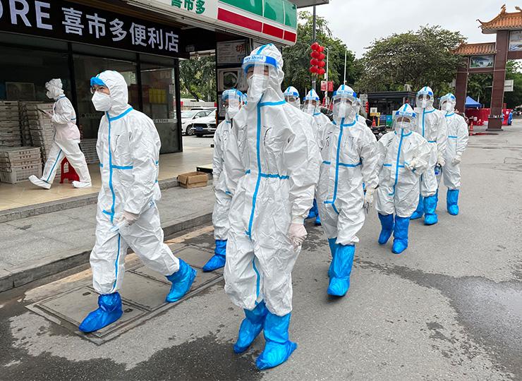 集团党员助力广州疫情封控区，筑牢抗疫“长城”